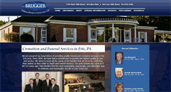 Desktop Screenshot of bruggerfuneralhomes.com